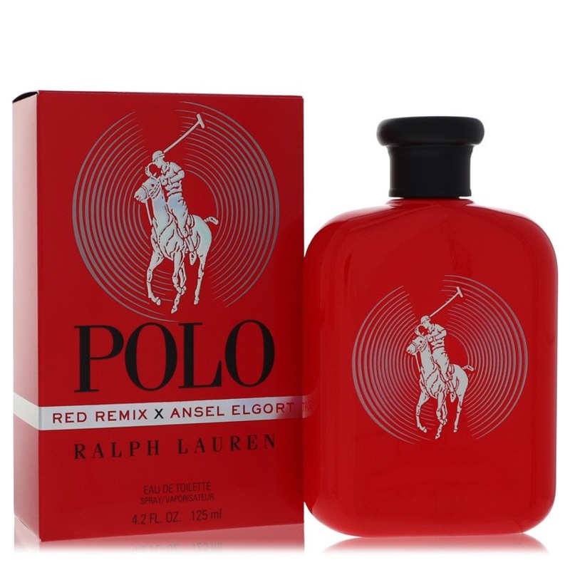 Polo Red Remix by Ralph Lauren For Men Eau De Toilette Spray 4.2 oz