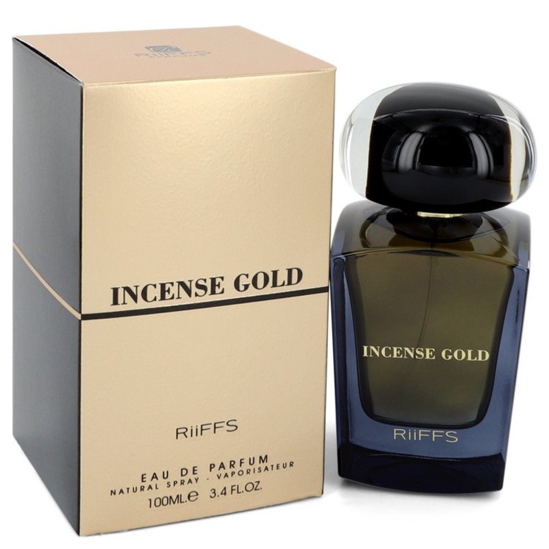 Incense Gold by Riiffs For Women Eau De Parfum Spray (Unisex) 3.4 oz