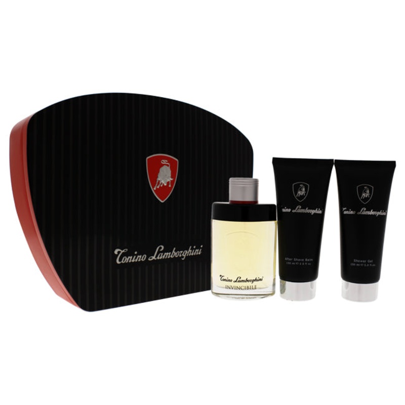 Invincibile by Tonino Lamborghini for Men – 3 Pc Gift Set 4.2 oz.