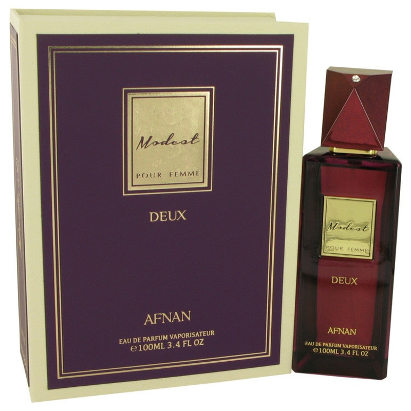Modest Pour Femme Deux by Afnan For Women Eau De Parfum Spray 3.4 oz