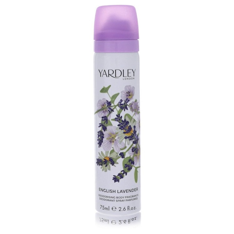 English Lavender by Yardley London Refreshing Body Spray (Unisex) 2.6 oz for Women – Premium Designer Fragrance