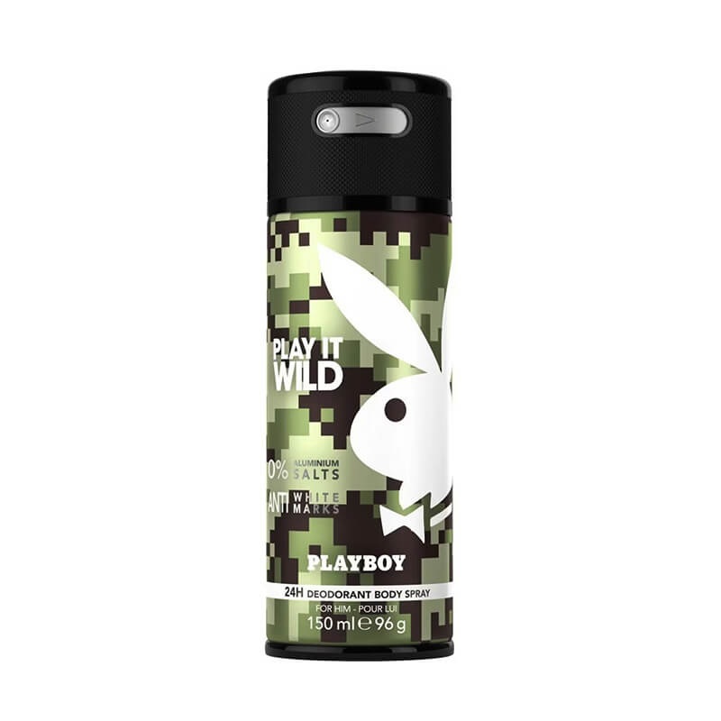 Playboy Play It Wild Deodorant 150ml (M) SP