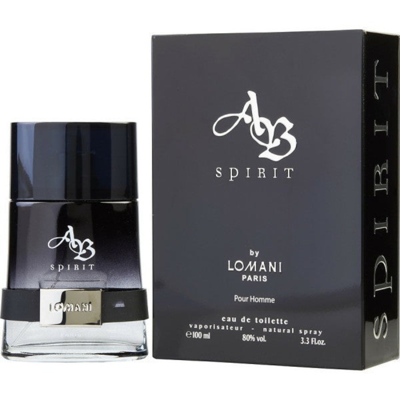 AB Spirit by Lomani 3.3 Oz. Eau De Toilette For Men