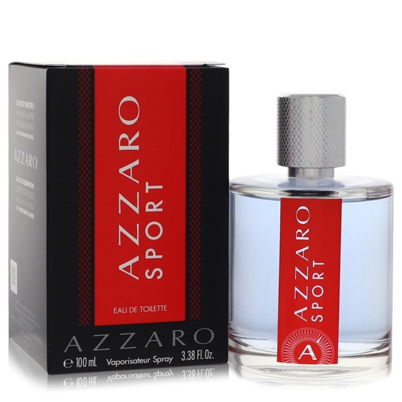 Azzaro Sport by Azzaro For Men Eau De Toilette Spray 3.4 oz