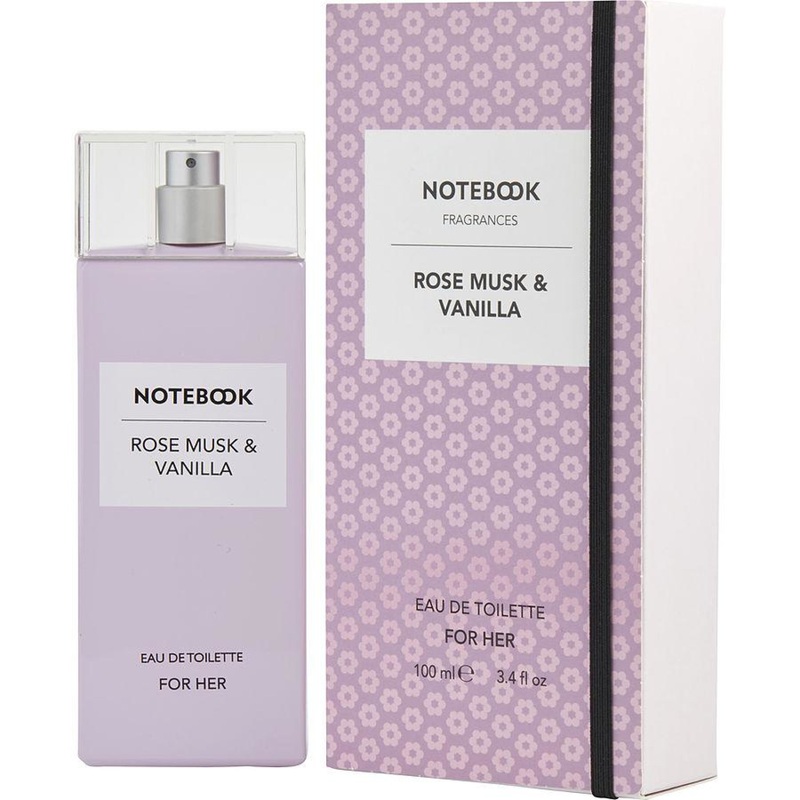 Notebook Rose Musk & Vanilla EDT Spray (W) 100ML (NO BOX)