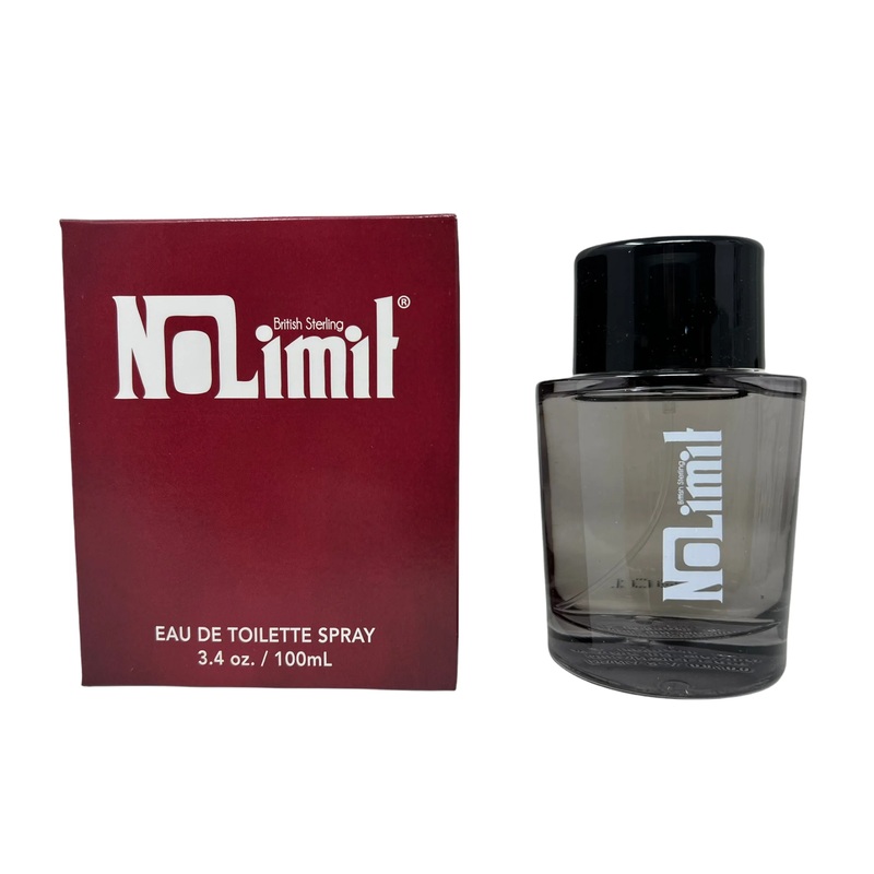 British Sterling No Limit (NO BOX) 100ML EDT Spray (M)