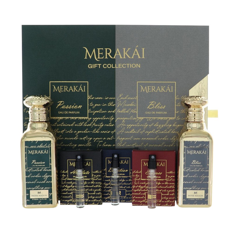 Merakai By Patek Maison Perfume 5 Piece Gift Set – 3.4 Oz Passion Edp Spray For Women – Gift Set