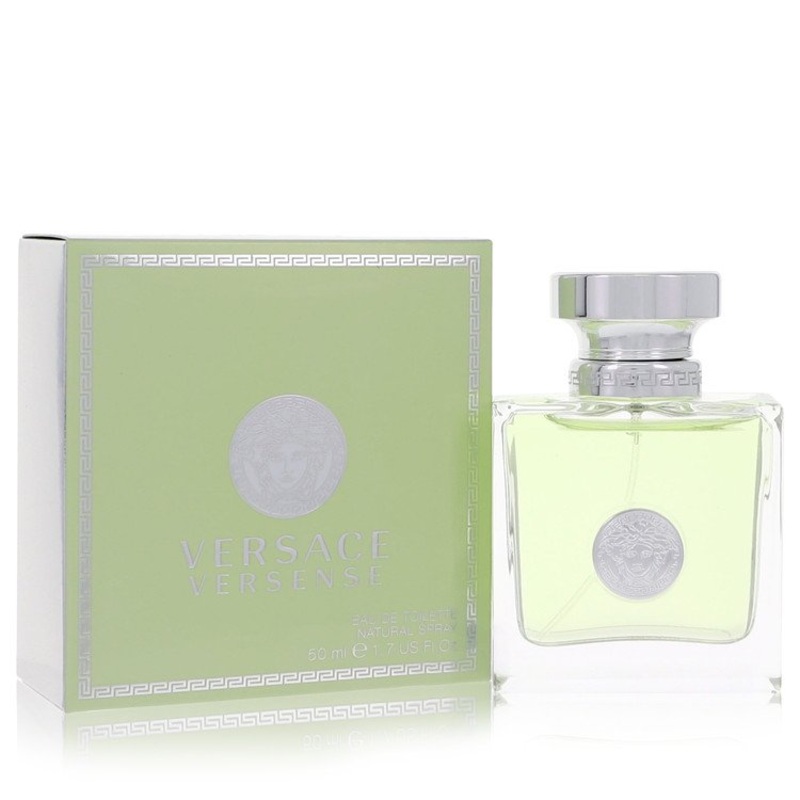 Versace Versense 1.7 EDT Spray 1.7 Oz ( Green Box ) Perfume by Versace for Women