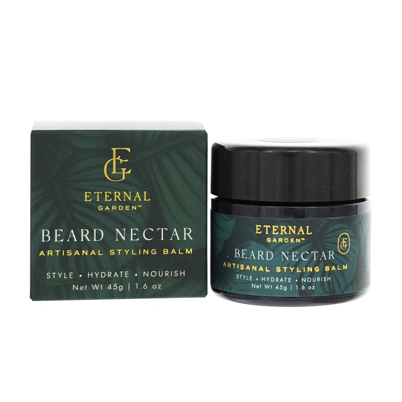 Beard Nectar By Eternal Garden Cologne 1.6 Oz Artisanal Styling Balm For Men – Box