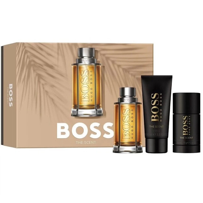 Boss The Scent by Hugo Boss 3 pcs Gift Set for Men Default Title
