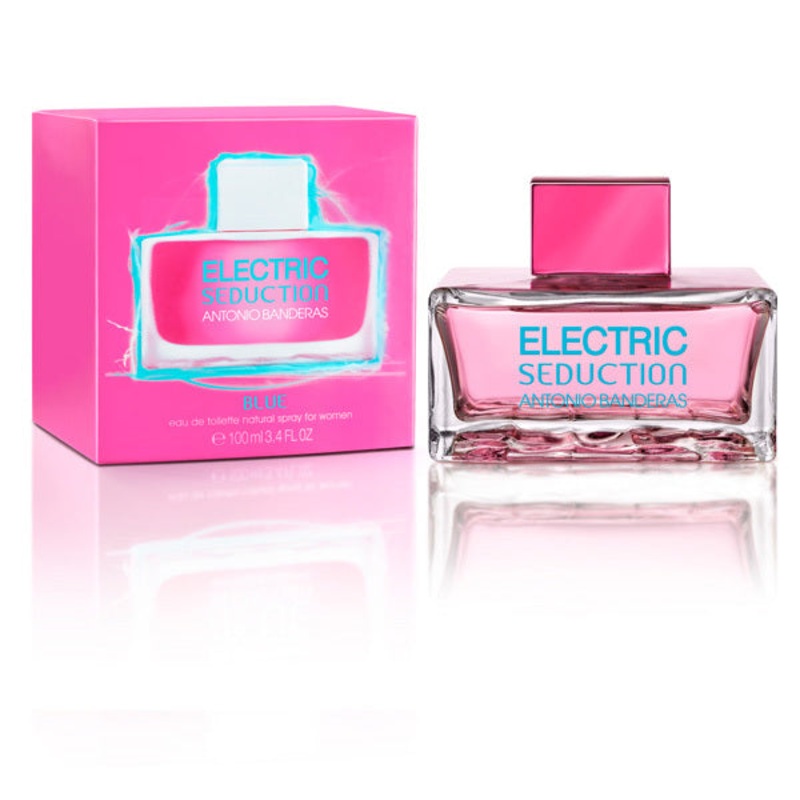 Electric Blue Seduction by Antonio Banderas 3.4 Oz. Eau De Toilette For Women