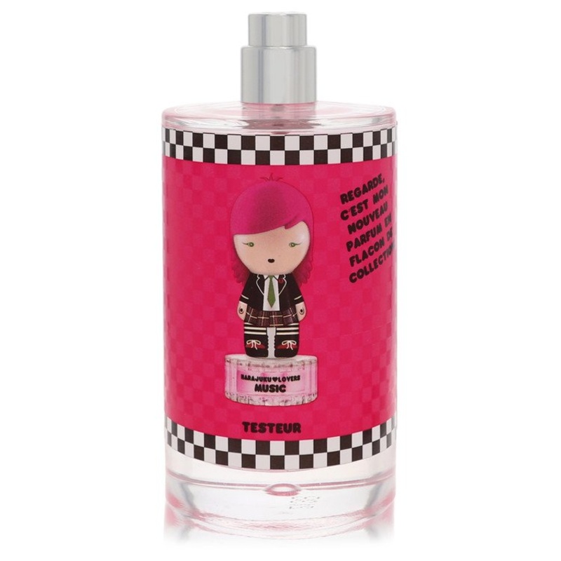 Harajuku Lovers Wicked Style Music by Gwen Stefani For Women Eau De Toilette Spray (Tester) 3.4 oz