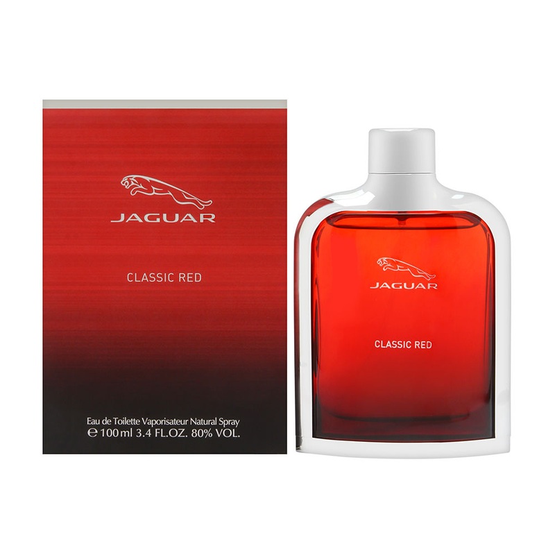 Jaguar Classic Red by Jaguar for Men 3.4 oz Eau de Toilette Spray