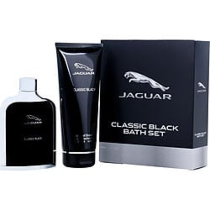 Jaguar Classic Black 2 Pc Set Eau De Toilette Spray 3.4, Sg 6.7 Oz by Jaguar for Men