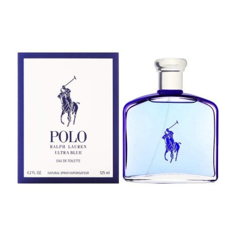Polo Ultra Blue Eau De Toilette 4.2 Oz