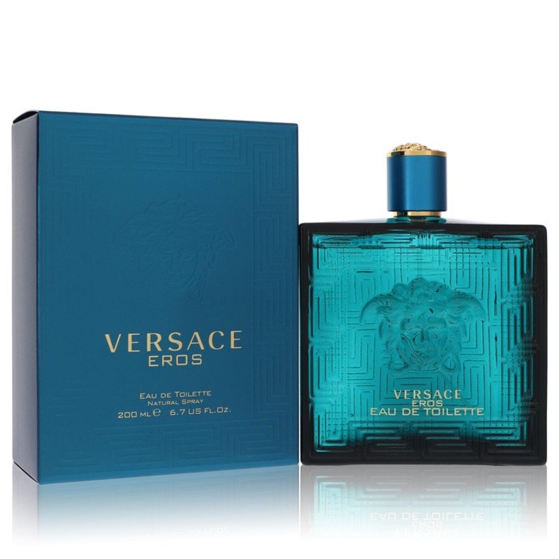 Versace Eros by Versace Eau De Toilette Spray 6.7 oz for Men – Premium Designer Fragrance