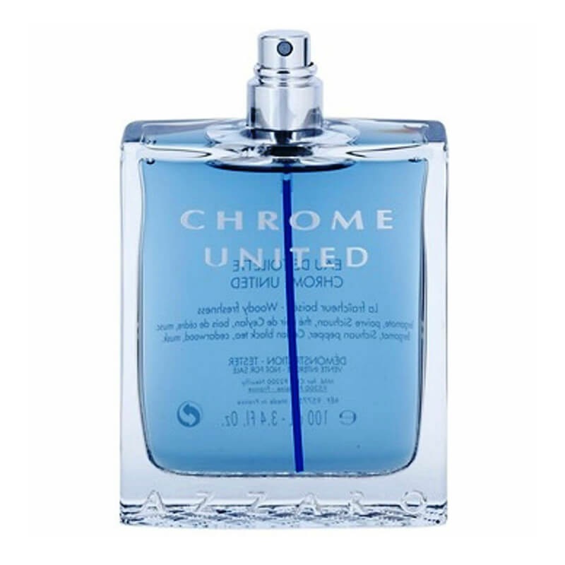 Azzaro Chrome United (Tester No Cap) 100ml EDT (M) SP