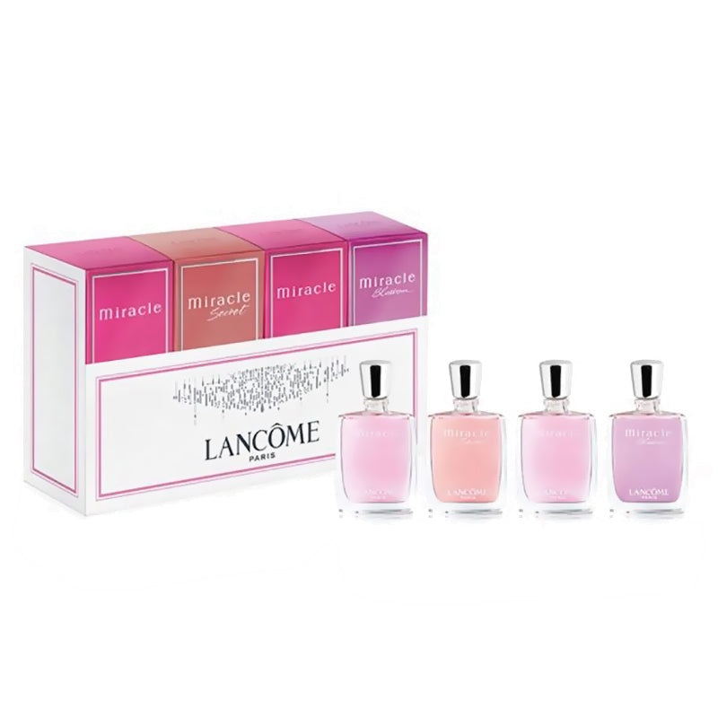 Lancome Miracle Fever Travel Exclusive 4pc Mini Set 4x5ml EDP (L)