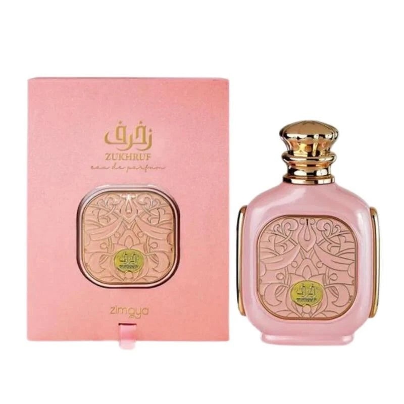 Zukhruf Pink by Zimaya 3.4 oz Eau De Parfum Spray for Women Default Title