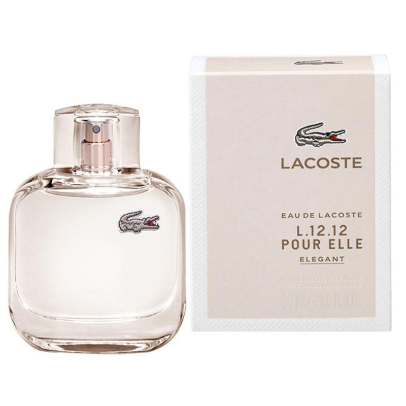Eau de Lacoste L.12.12 pour Elle Elegant by Lacoste 3.0 Oz. Eau De Toilette For Women