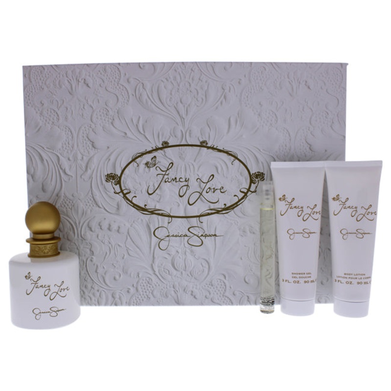 Fancy Love by Jessica Simpson for Women – 4 Pc Gift Set 4 oz.