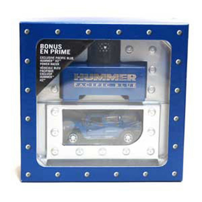 Hummer Blue Gift Set by Hummer 2 Piece Gift Set: 4.2 Oz Eau De Toilette Spray + Model Truck. For Men