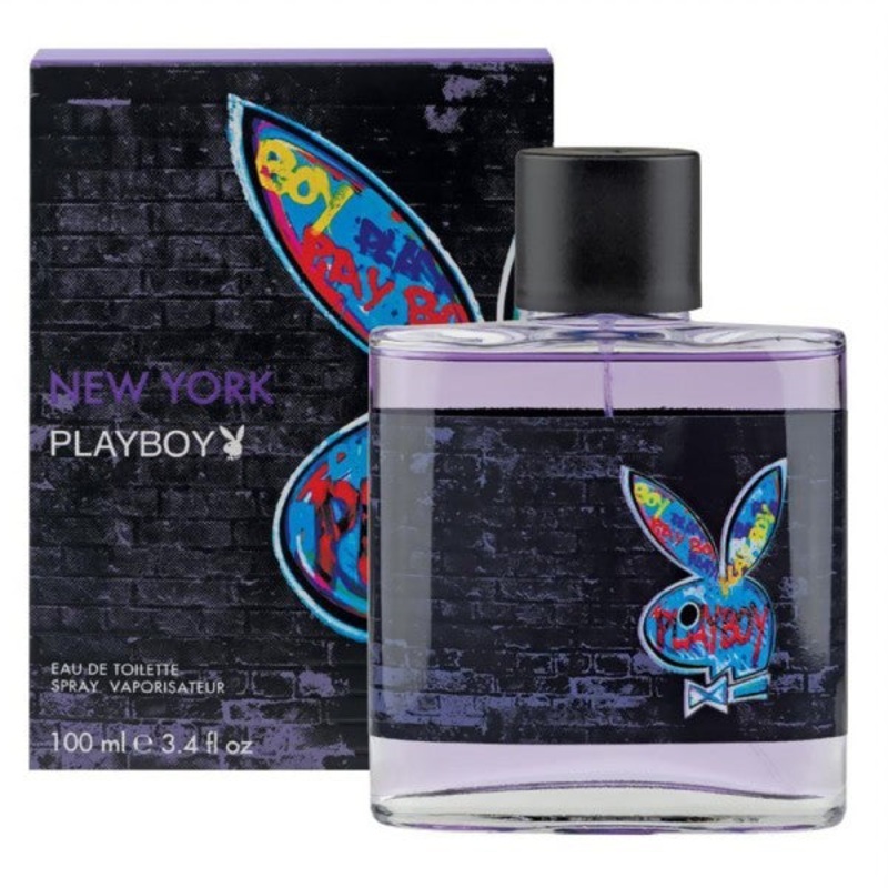 Playboy New York by Playboy 3.4 Oz. Eau De Toilette For Men