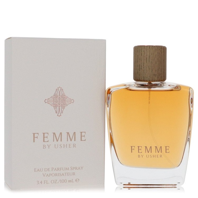 Usher Femme Ed Parfum Spray 3.4 Oz ( White Box ) Perfume by Usher for Women