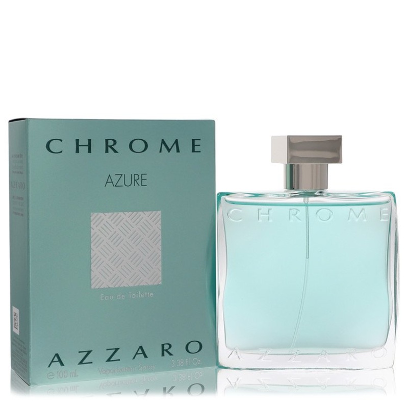 Cologne Azzaro Chrome Azure 3.4 Oz  EDT Spray for Men