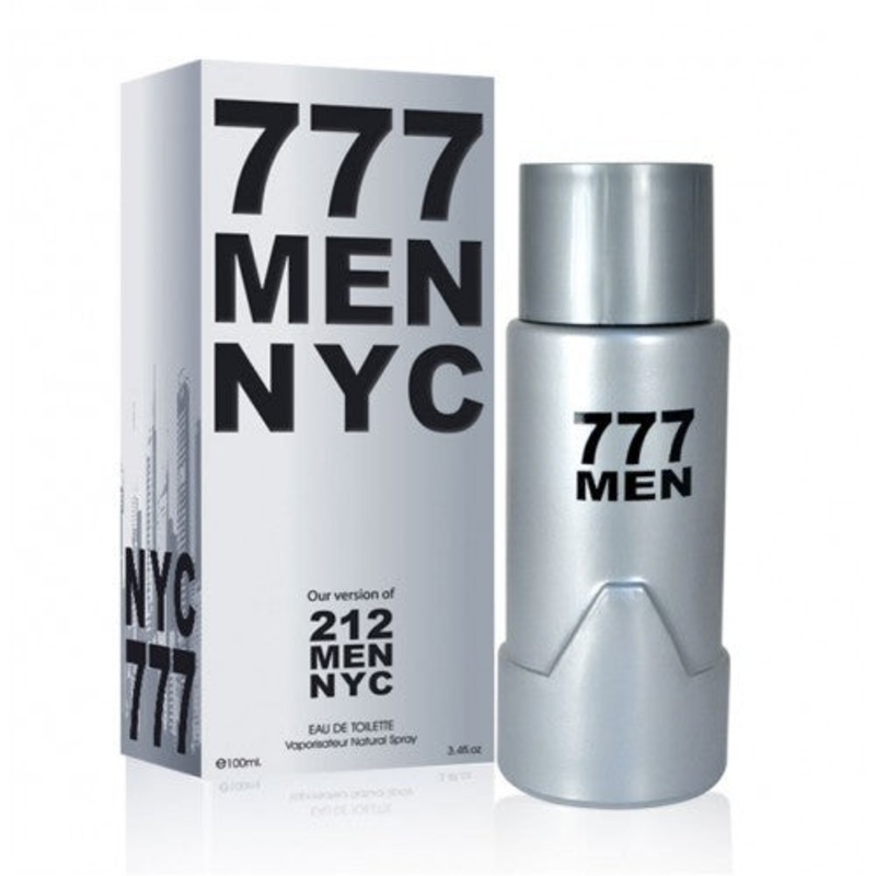 777 Men NYC by Diamond Collections 3.3 Oz. Eau De Toilette For Men