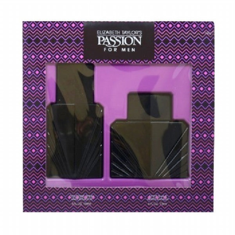 Elizabeth Taylor Passion Gift Set by Elizabeth Taylor 2 Piece Gift Set: 4 .0 Oz Cologne Spray + 4.0 Oz Aftershave. For Men