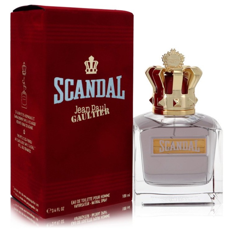 Jean Paul Gaultier Scandal by Jean Paul Gaultier Eau De Toilette Spray (Refillable) 3.4 oz for Men – Premium Designer Fragrance