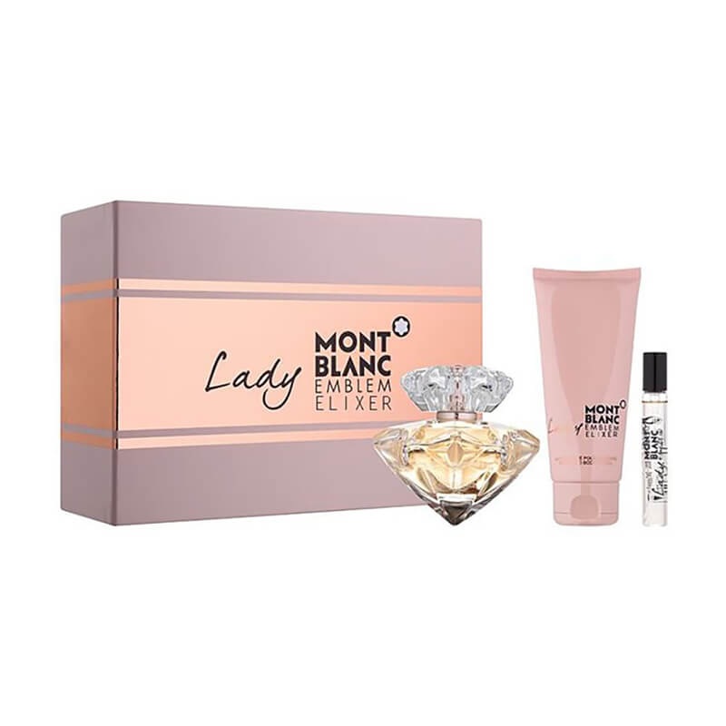 Montblanc Lady Emblem Elixir 3pc Set 75ml EDP (L)