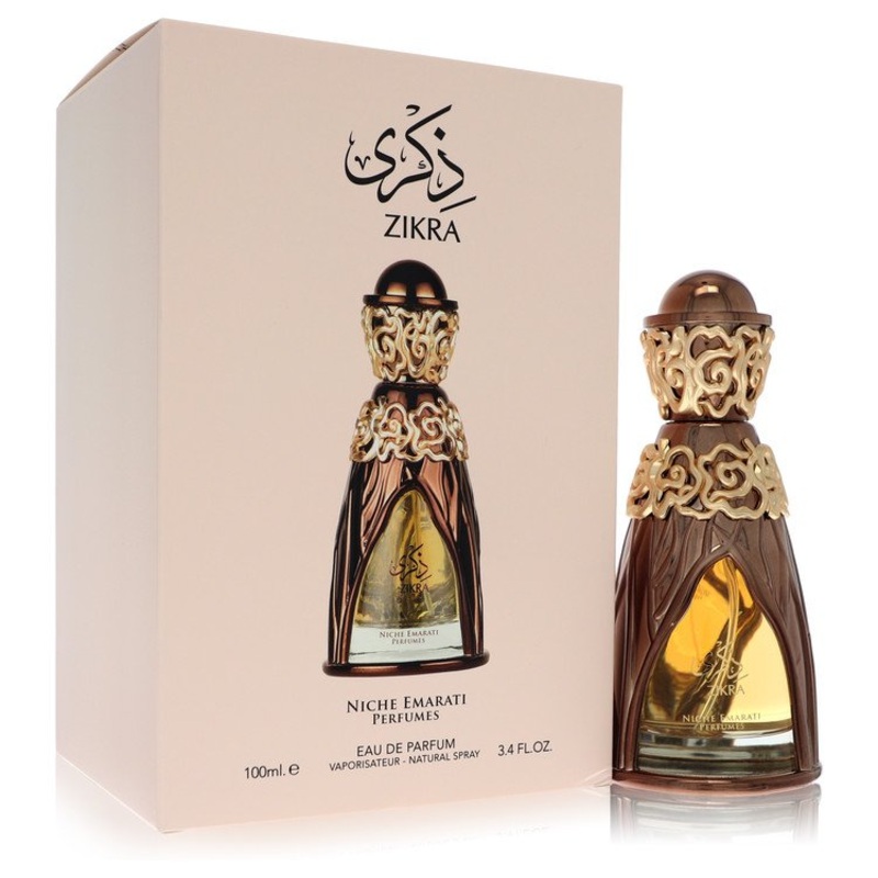 Niche Emarati Zikra By Lattafa Cologne 3.4 Oz Edp Spray For Men – Box