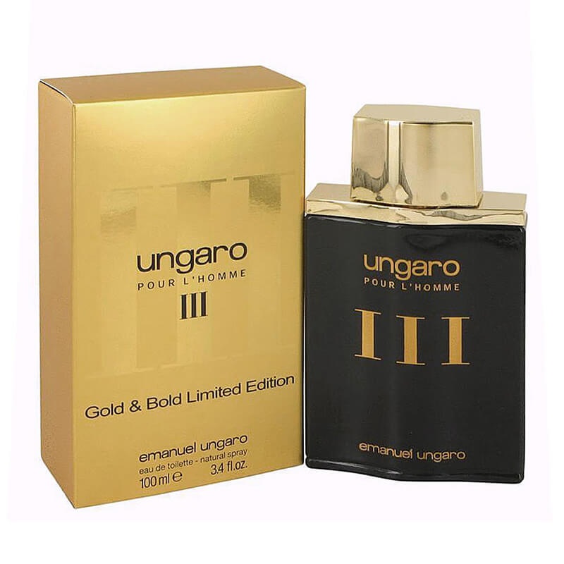 Emanuel Ungaro Ungaro Pour L’Homme III Gold & Bold Limited Edition 100ml EDT (M) SP