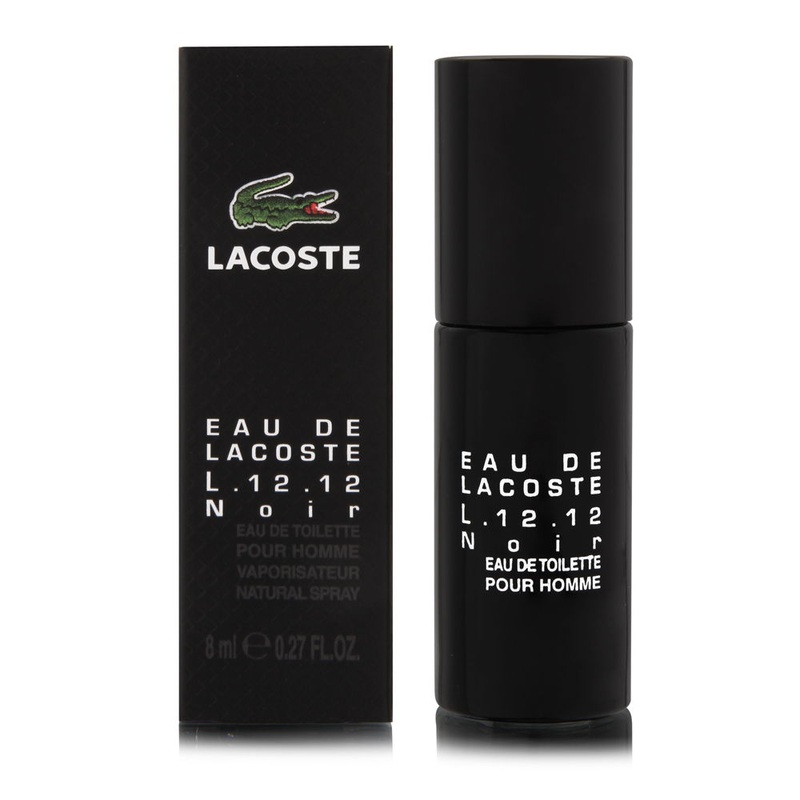Lacoste Eau de Lacoste L12.12 Noir for Men 3.3 oz Eau de Toilette Spray