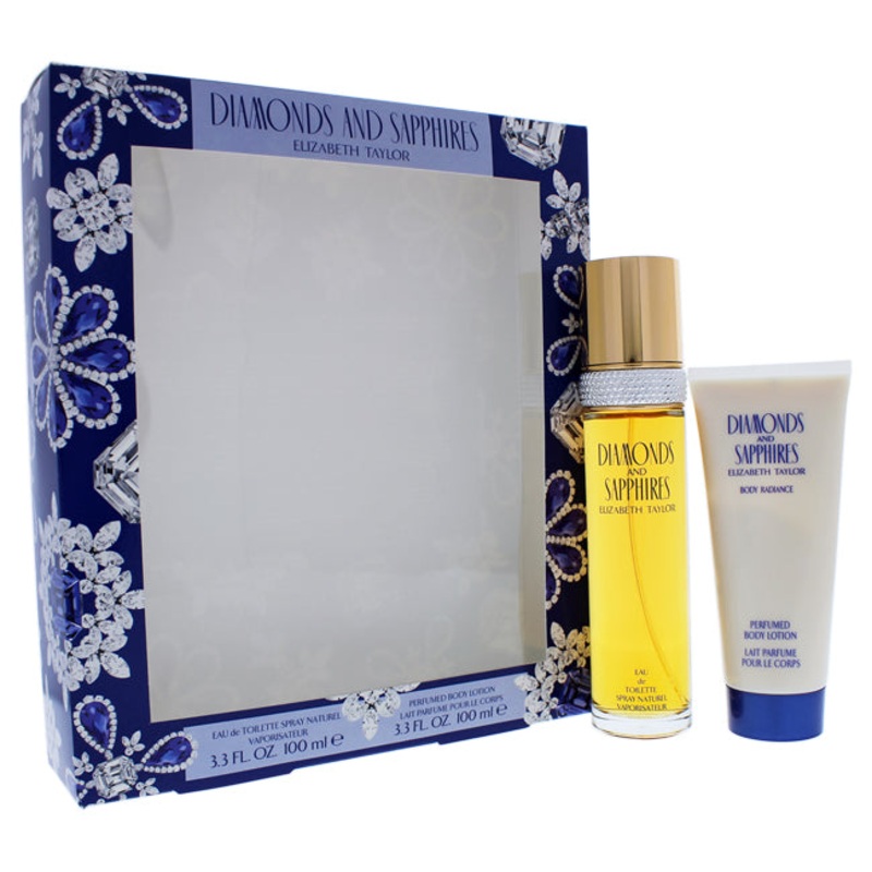 Diamonds And Sapphires 2 Pc Gift Set 3.4 oz.