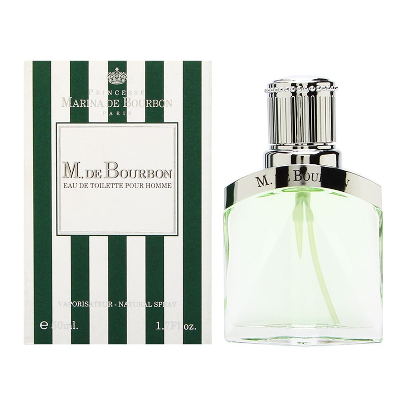 M. de Bourbon by Princess Marina de Bourbon for Men 1.7 oz Eau de Toilette Spray