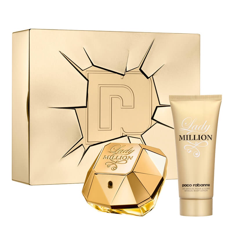 Paco Rabanne Lady Million 2pc Set 80ml EDP (L) SP