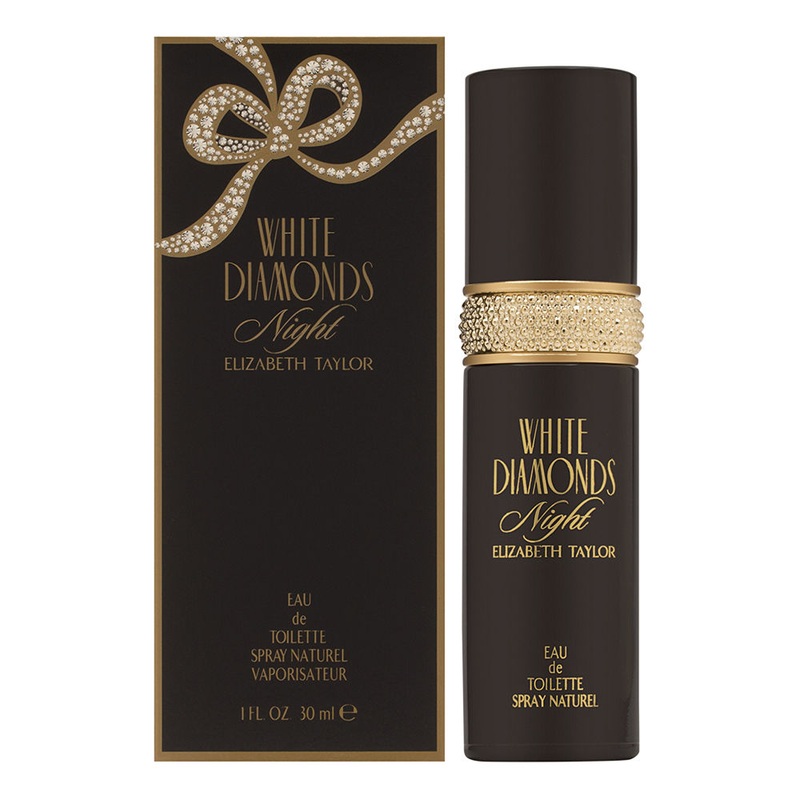 White Diamonds Night by Elizabeth Taylor for Women 1.0 oz Eau de Toilette Spray