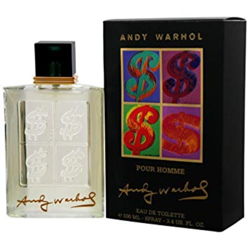 Andy Warhol Pour Homme by Andy Warhol 3.4 oz Eau de Toilette Spray for Men