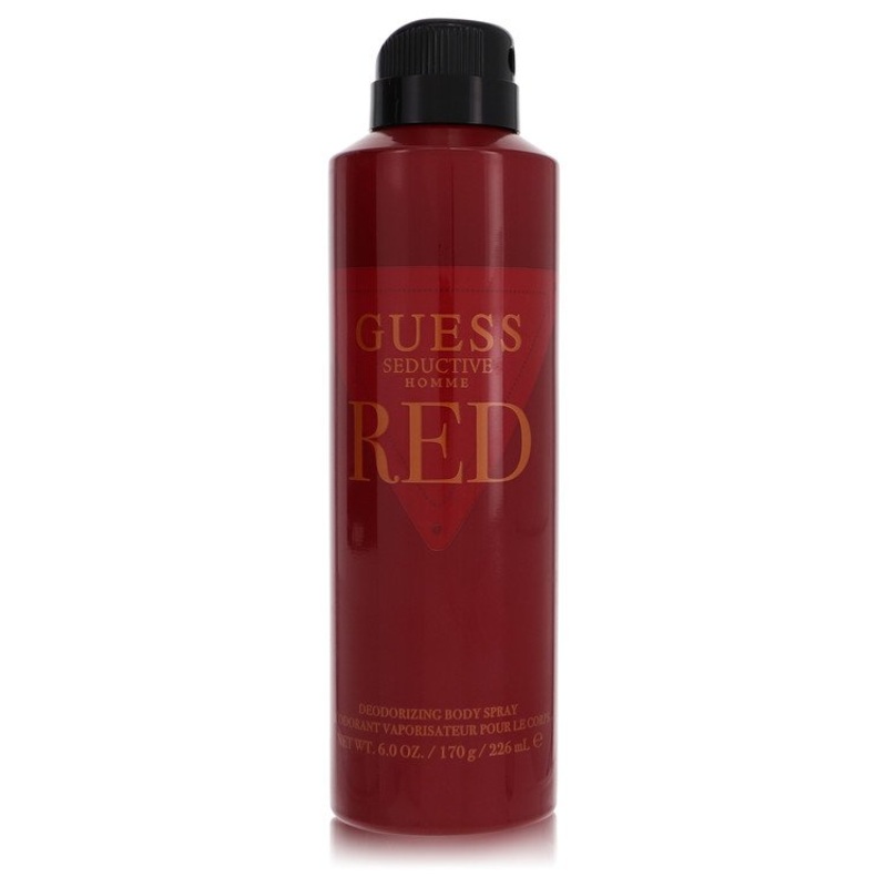 Guess Seductive Homme Red by Guess Body Spray 6 oz for Men – Premium Designer Fragrance