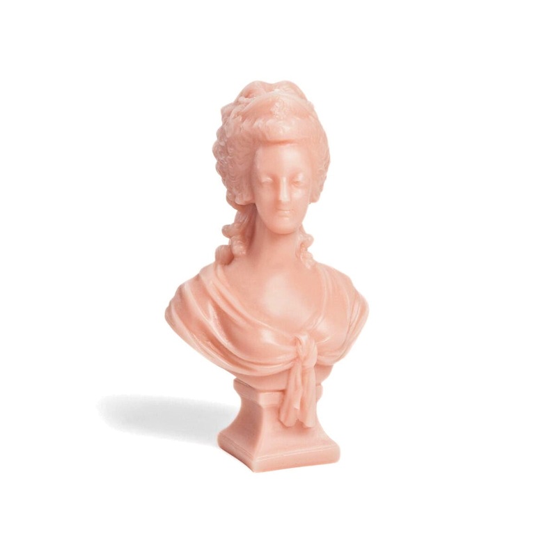 Marie-Antoinette Wax Bust Rose