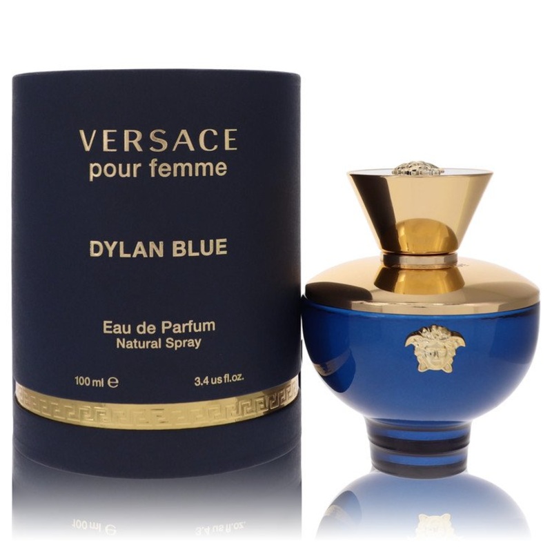 Versace Pour Femme Dylan Blue By Versace Perfume 3.4 Oz Edp Spray For Women – Box