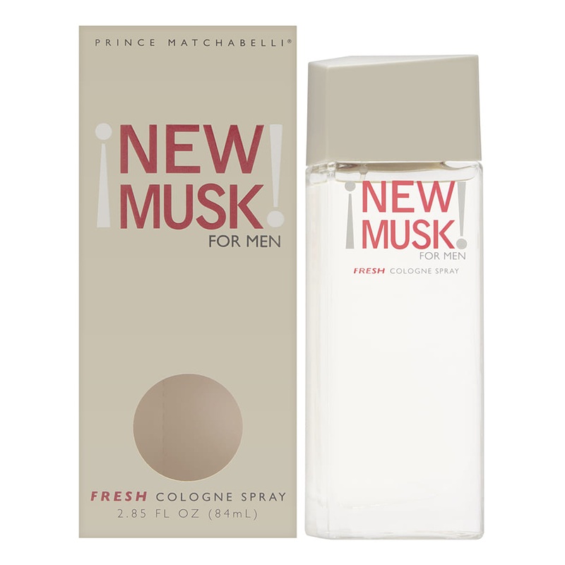 New Musk by Prince Matchabelli for Men 2.85 oz Fresh Cologne Spray