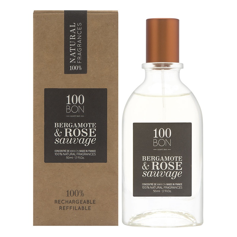 100 Bon Bergamote & Rose Sauvage 1.69 oz Eau de Parfum Concentre Spray