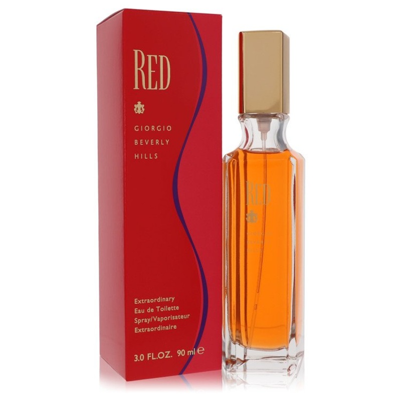 Beverly Hills Red EDT Spray 3.0 Oz Perfume by Giorgio Beverly Hills for Women