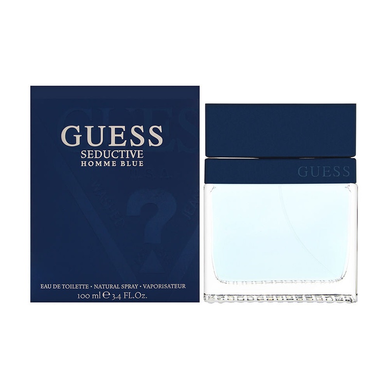 Guess Seductive Homme Blue by Guess 3.4 oz Eau de Toilette Spray