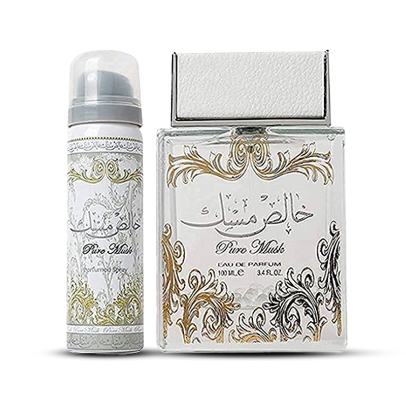 Pure Musk 2-Piece Gift Set 3.4 oz EDP + 1.7 oz Deo