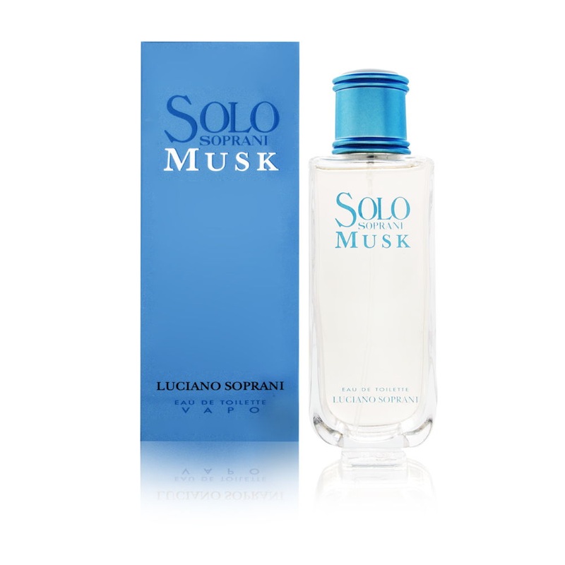 Solo Soprani Musk by Luciano Soprani for Men 3.3 oz Eau de Toilette Spray